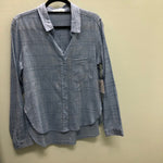 Top by Bella Dahl, Chambray blue, M