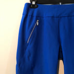 Tail pullon shorts, zip pockets, slits GF4593-8086