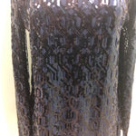 Lynne Ritchei sequin top black