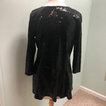 Lynne Ritchei sequin top black