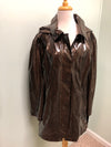 Nikki Jones raincoat Brown animal