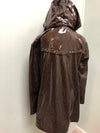 Nikki Jones raincoat Brown animal