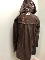 Nikki Jones raincoat Brown animal