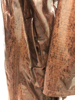 Nikki Jones raincoat Brown animal