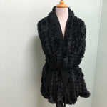 Pia Rossini faux fur vest Black M/L