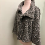 Jayley Short cropped jacket/cover up Grey O/S