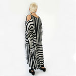 Zebra printk kaftan O/S