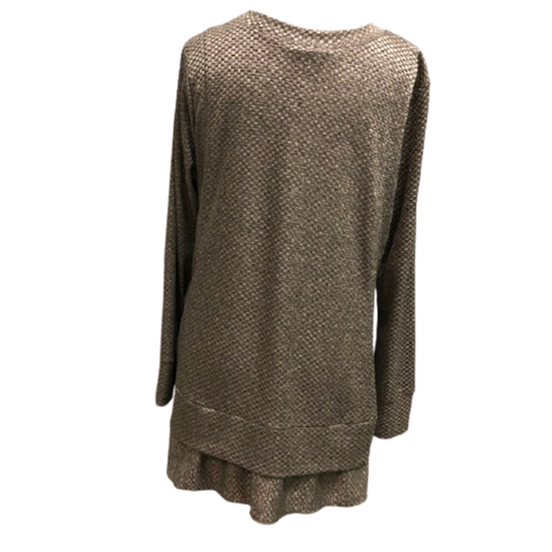 Nally Millie Gold Sweater Round Neck