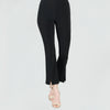 Clara Sun Woo Center Seam Front Slit Ankle Pant - Navy, Black, White PT4