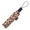 Raincaper Folding Travel Umbrella - Leopard Pattern