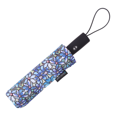 Raincaper Folding Travel Umbrella - Tiffany Clematis