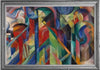 Raincaper Fine Art Travel Cape - Franz Marc Stables