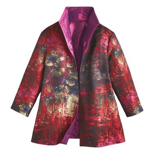 Grace Chuang Jacket JA 2273-1185 Swing Monet print