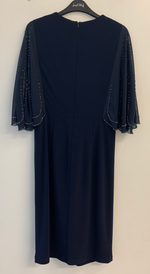 Joseph Ribkoff Signature Midnight Blue Dress #213714