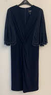 Joseph Ribkoff Signature Midnight Blue Dress #213714