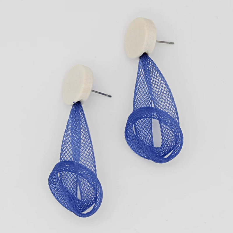 Sylca Mesh Abstract Earrings Style SD22E11