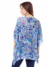 Tianello: Brita Print Washable Silk "Ceravé Kaftan" SPBR-197-MIL-S