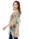 Tianello: "Zetta" Print Washable Silk "Ceravé Kaftan" SPZT-197-WAS-S