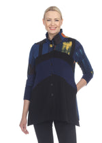 Terra Top T4460 Royal Blue, Heather Green