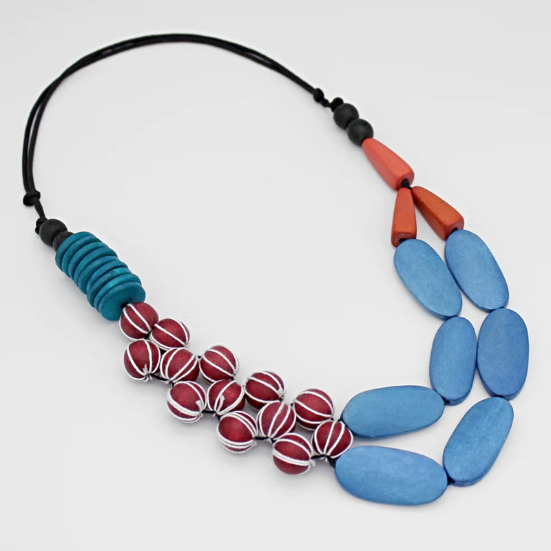 Sylca Blue Capri Necklace Style TG23N13