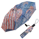 Raincaper Folding Travel Umbrella - Hassam Avenue in the Rain