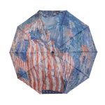 Raincaper Folding Travel Umbrella - Hassam Avenue in the Rain