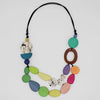 Sylca Multi Wood Moana Necklace BP23N11 MULTI