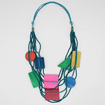 Sylca Multi Color Ginny Necklace UN23N05 MULTI