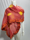 Felted shawls: TD Botanical Gala~Sunset S100-9