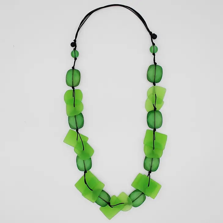 Sylca Green Kalea Necklace LS23N06 GREEN