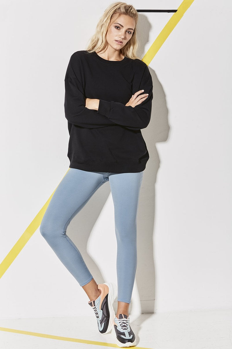 Jayley Crew Neck Cotton Sweatshirt