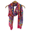 Spring Summer Abstract Floral Scarves