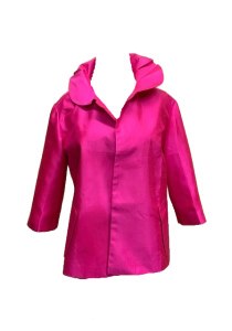 Grace Chuang Jacket JA 2306 Ruffle collar